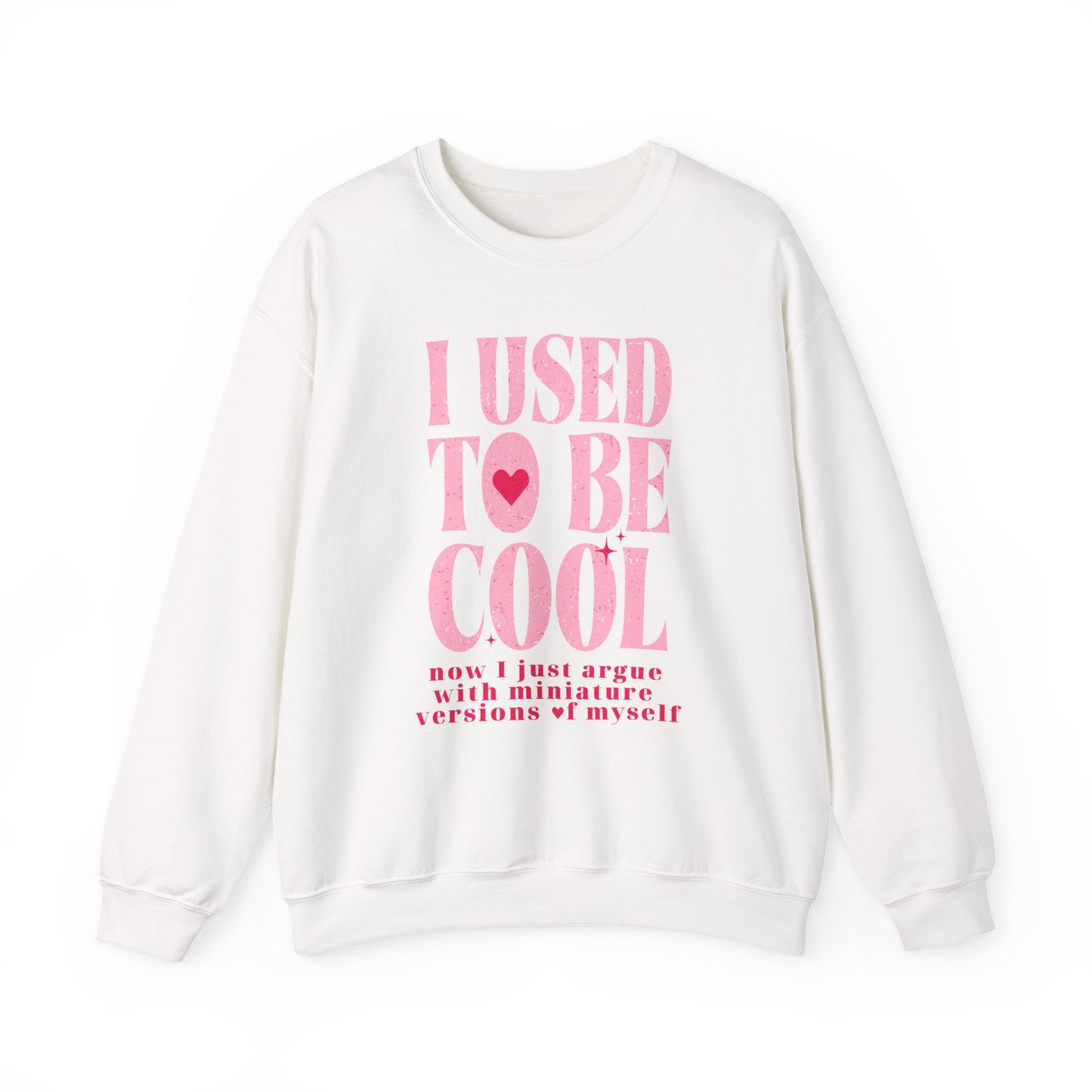 Funny Mom Sweatshirt – “I Used to Be Cool” Quote Jumper | Cute Parenting Hoodie & Pullover for Mothers