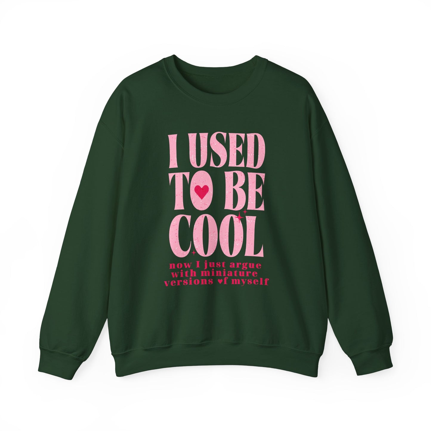 Funny Mom Sweatshirt – “I Used to Be Cool” Quote Jumper | Cute Parenting Hoodie & Pullover for Mothers
