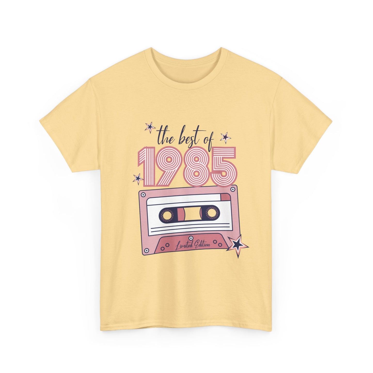 Retro 1985 Music Tee | Vintage Style Unisex Cotton Shirt, Perfect for Nostalgia Lovers, Gift for Music Lovers, 40th Birthday Celebration