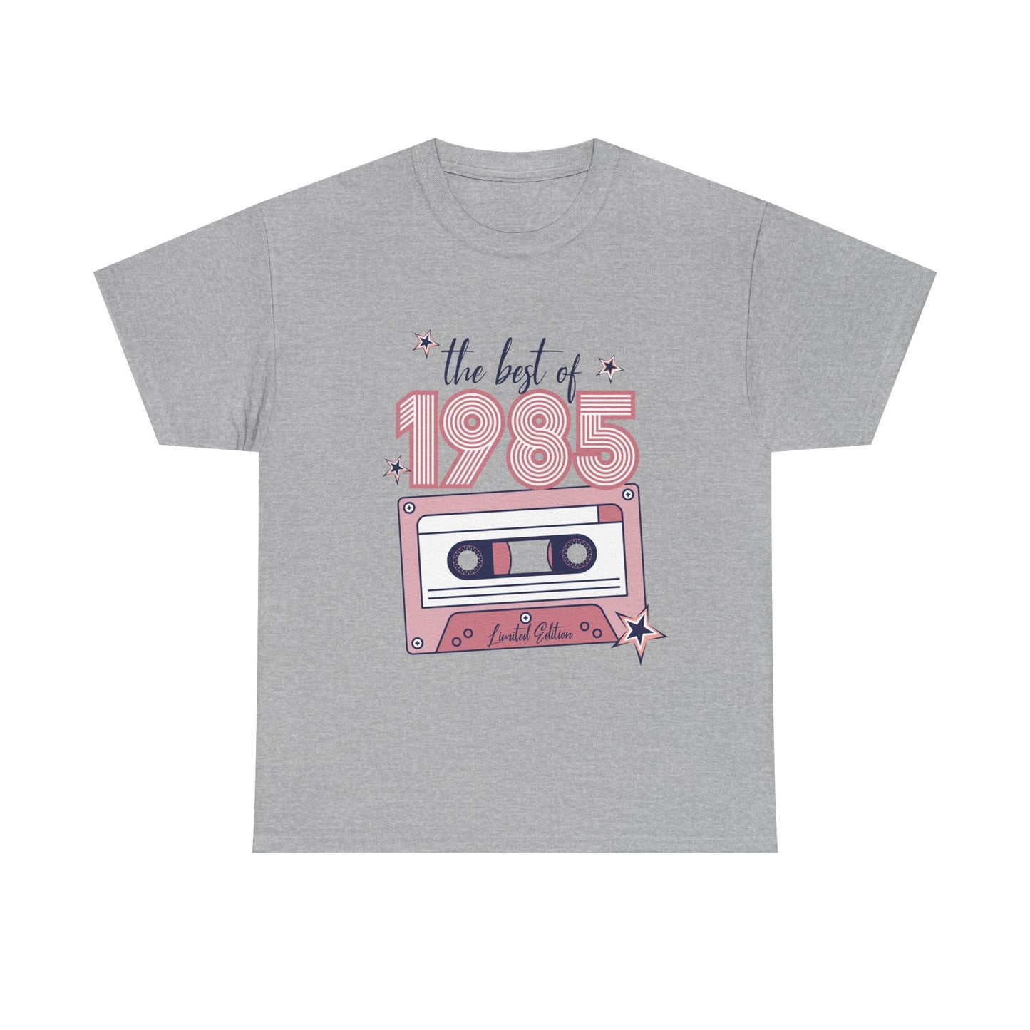 Retro 1985 Music Tee | Vintage Style Unisex Cotton Shirt, Perfect for Nostalgia Lovers, Gift for Music Lovers, 40th Birthday Celebration