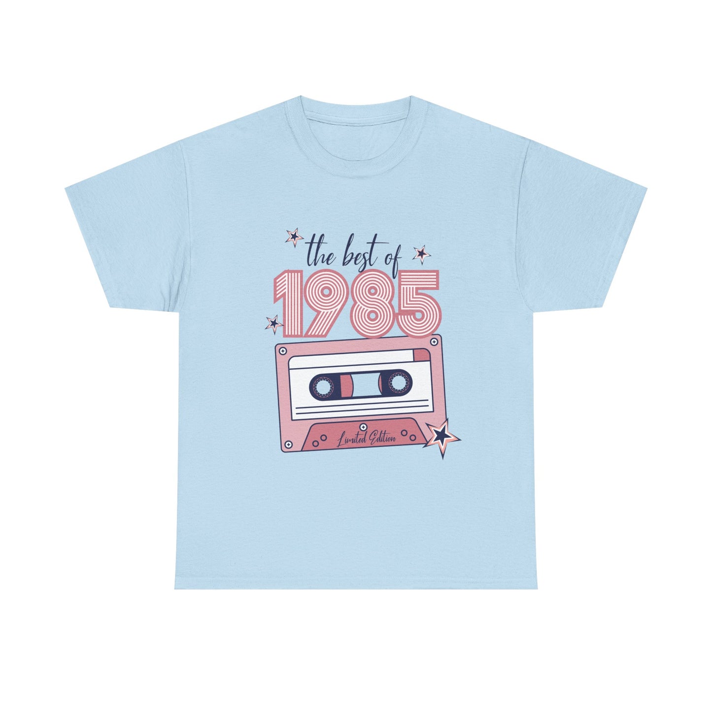 Retro 1985 Music Tee | Vintage Style Unisex Cotton Shirt, Perfect for Nostalgia Lovers, Gift for Music Lovers, 40th Birthday Celebration