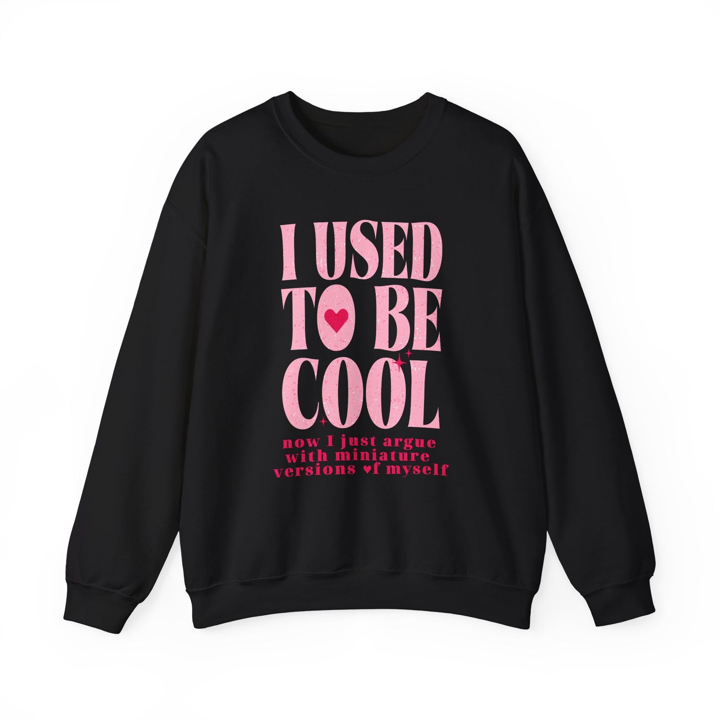 Funny Mom Sweatshirt – “I Used to Be Cool” Quote Jumper | Cute Parenting Hoodie & Pullover for Mothers