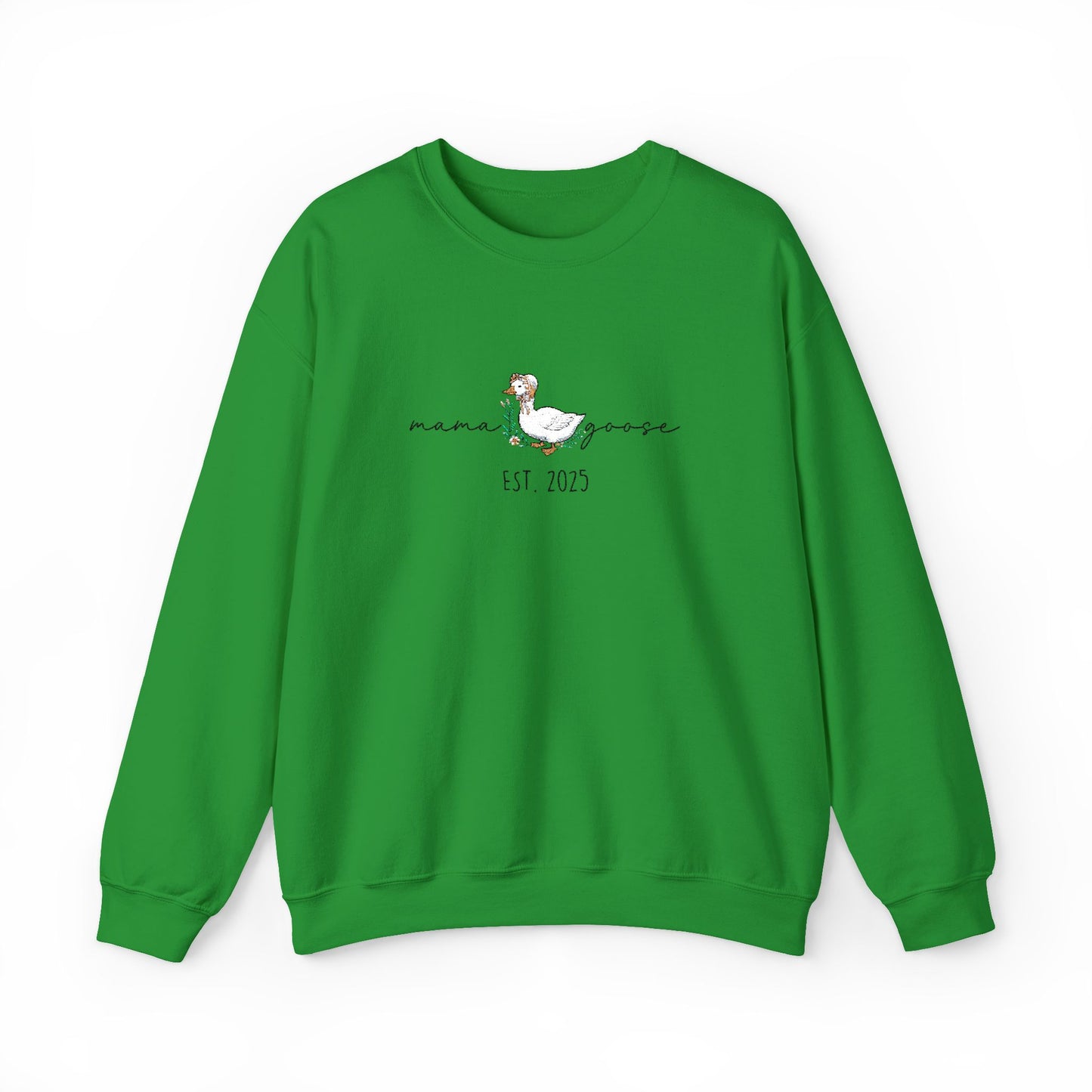 Personalised Embroidered Mama Goose Sweatshirt – Custom Year Mom Sweater