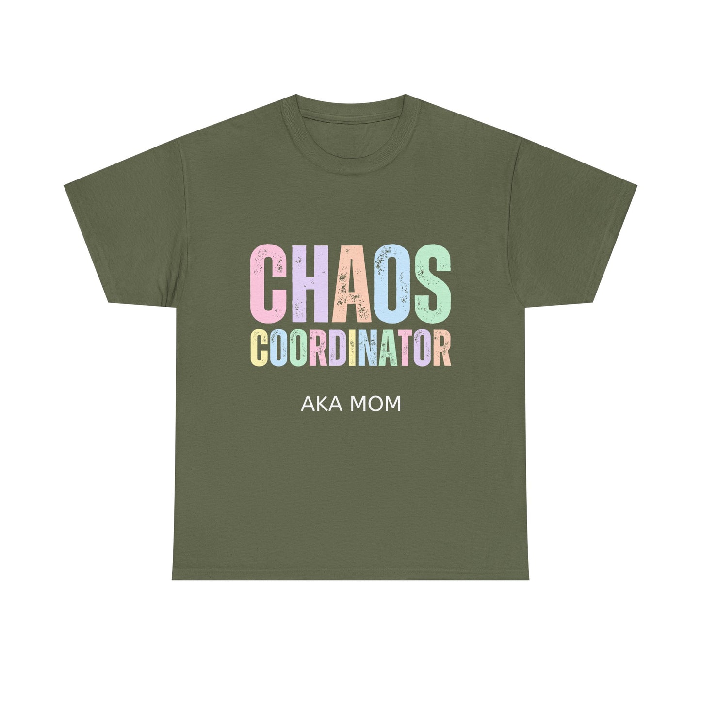 Funny Mom Gift T-Shirt - Chaos Coordinator AKA Mom Shirt, Mothers Day Gift, Birthday Present for Moms