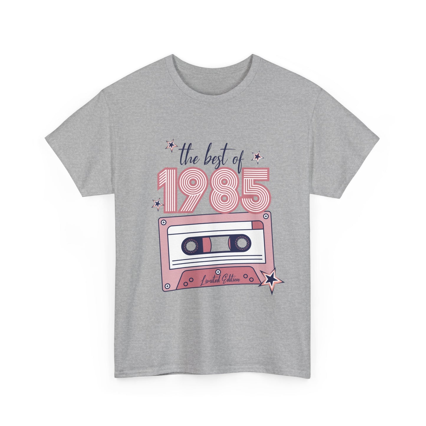 Retro 1985 Music Tee | Vintage Style Unisex Cotton Shirt, Perfect for Nostalgia Lovers, Gift for Music Lovers, 40th Birthday Celebration
