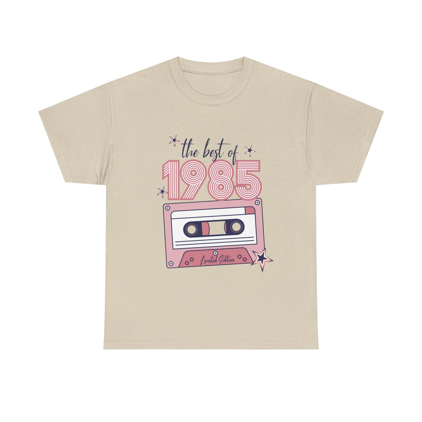 Retro 1985 Music Tee | Vintage Style Unisex Cotton Shirt, Perfect for Nostalgia Lovers, Gift for Music Lovers, 40th Birthday Celebration