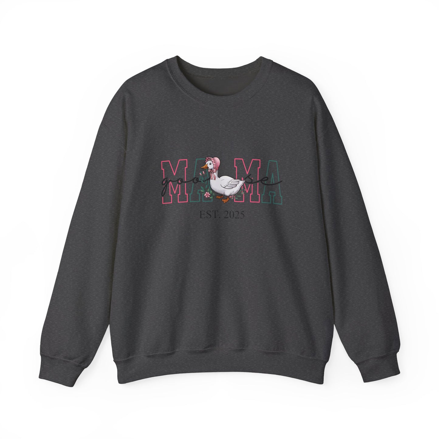 Personalised Mama Goose Printed Sweatshirt – Custom Year Mom/Mum Sweater