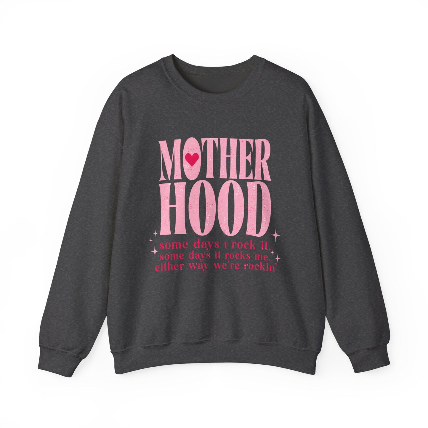 Motherhood Crewneck Sweatshirt | Cozy Women's Gift | Stylish Mom Life Sweatshirt, Gift for New Moms, Mother's Day Apparel, Casual Comfort
