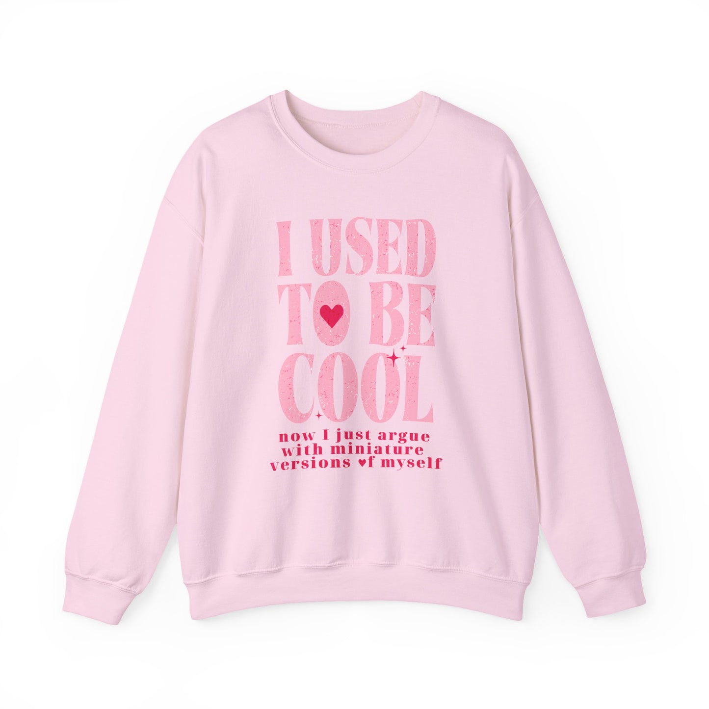 Funny Mom Sweatshirt – “I Used to Be Cool” Quote Jumper | Cute Parenting Hoodie & Pullover for Mothers