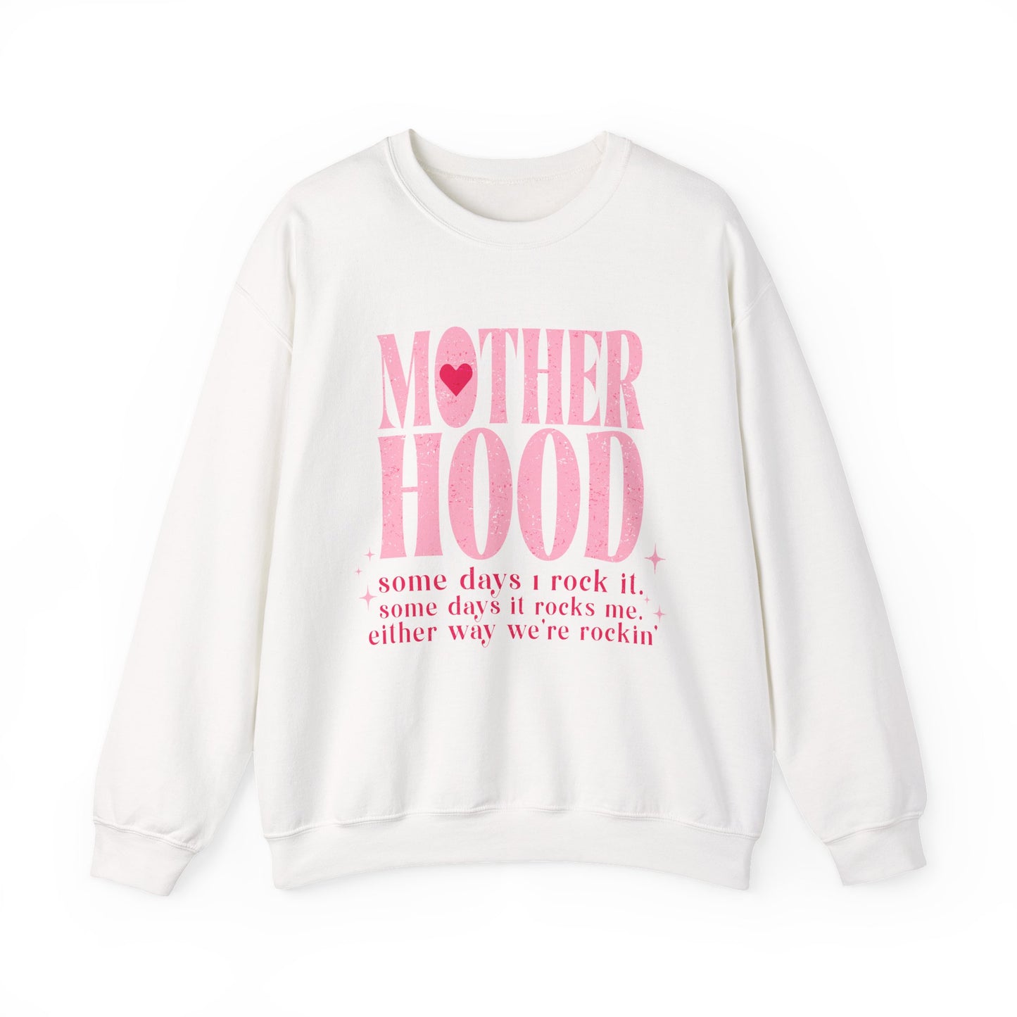 Motherhood Crewneck Sweatshirt | Cozy Women's Gift | Stylish Mom Life Sweatshirt, Gift for New Moms, Mother's Day Apparel, Casual Comfort