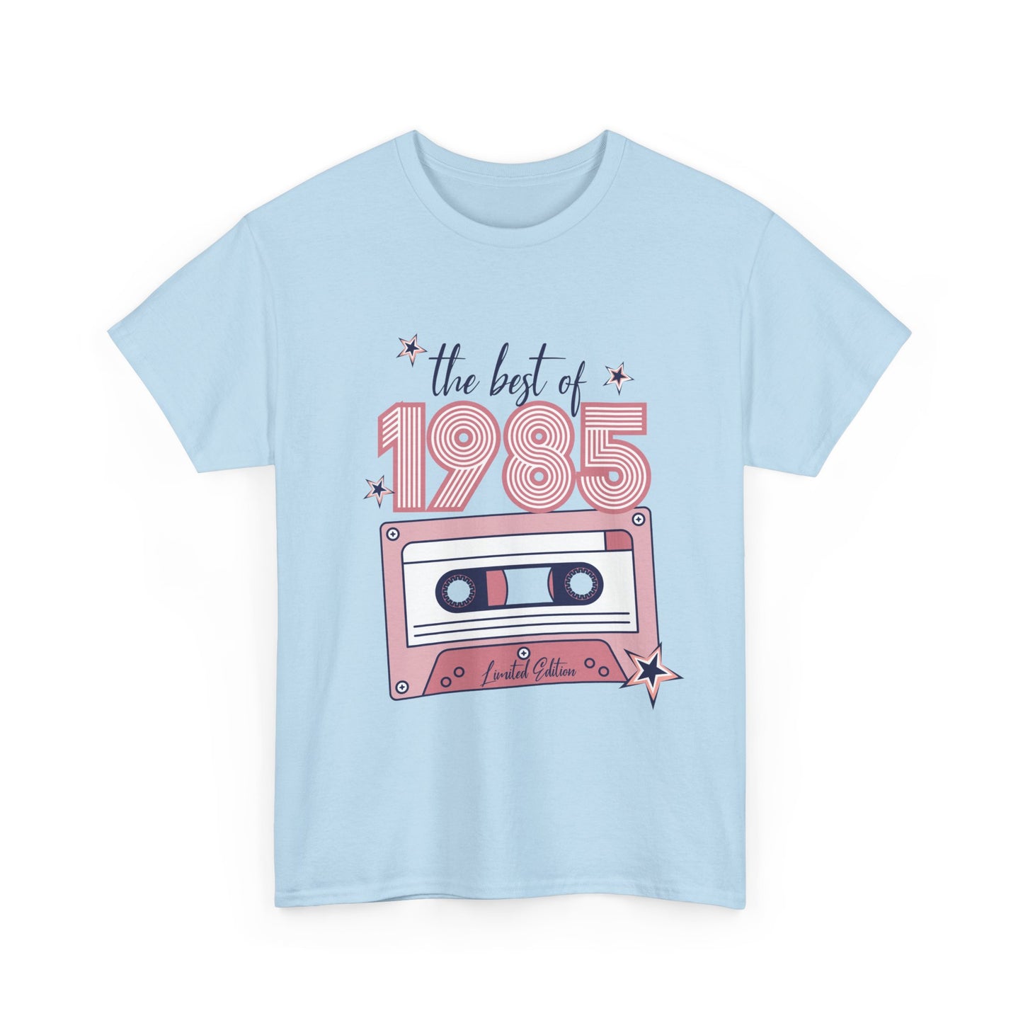 Retro 1985 Music Tee | Vintage Style Unisex Cotton Shirt, Perfect for Nostalgia Lovers, Gift for Music Lovers, 40th Birthday Celebration