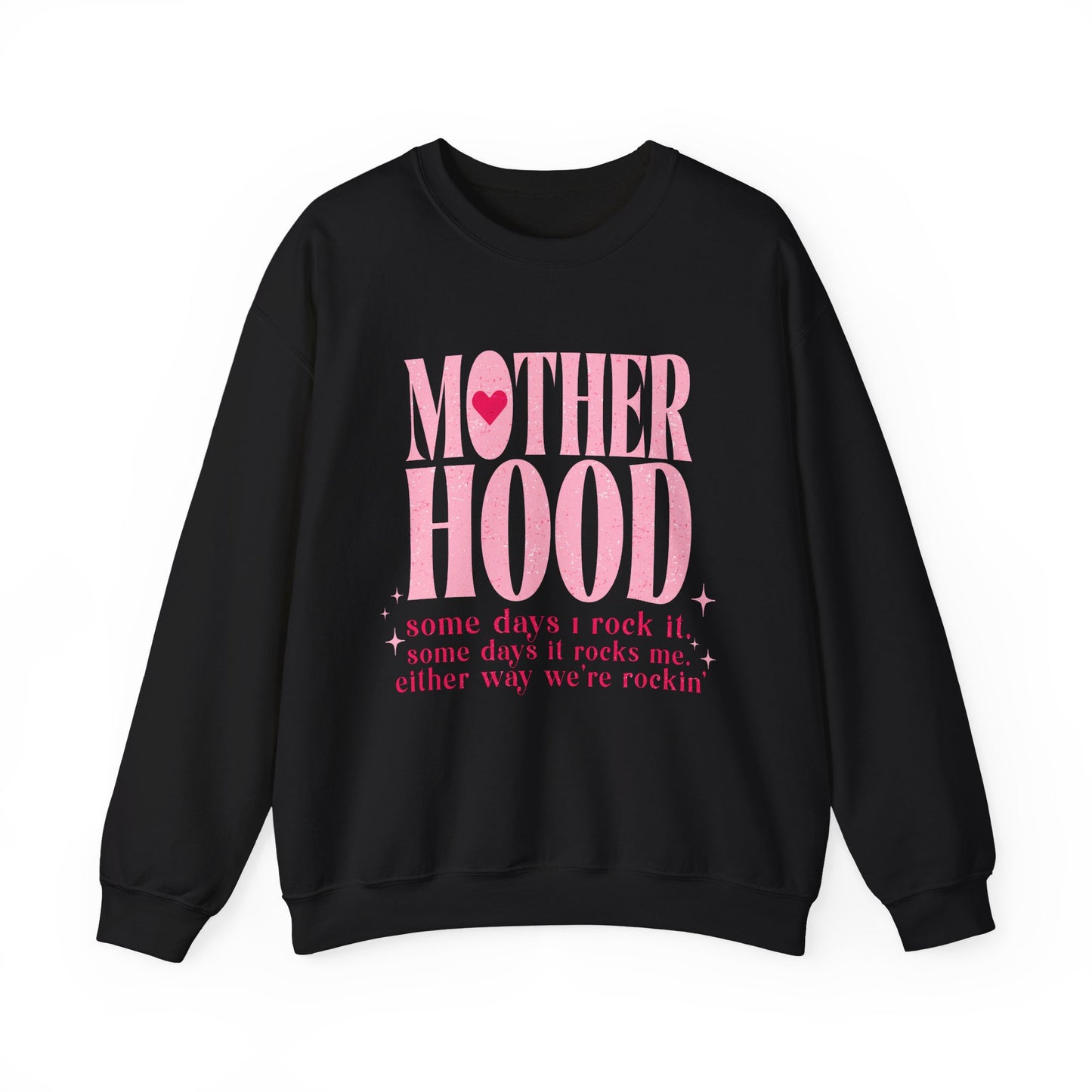 Motherhood Crewneck Sweatshirt | Cozy Women's Gift | Stylish Mom Life Sweatshirt, Gift for New Moms, Mother's Day Apparel, Casual Comfort