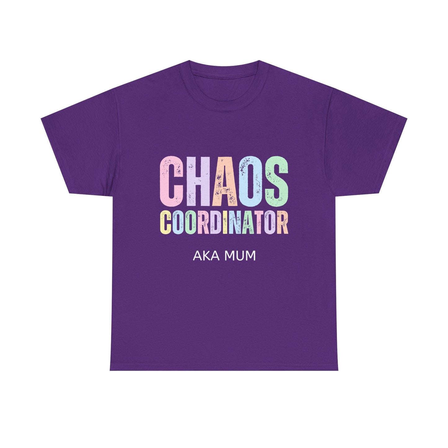 Funny Mum Gift T-Shirt - Chaos Coordinator AKA Mum Shirt, Mothers Day Gift, Birthday Present for Mums