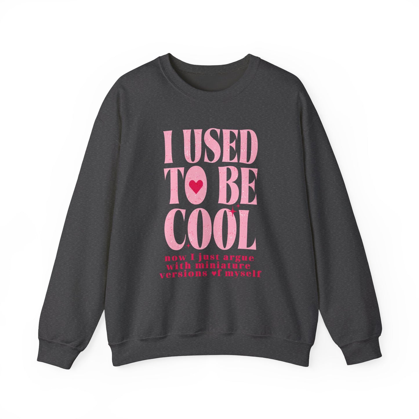 Funny Mom Sweatshirt – “I Used to Be Cool” Quote Jumper | Cute Parenting Hoodie & Pullover for Mothers