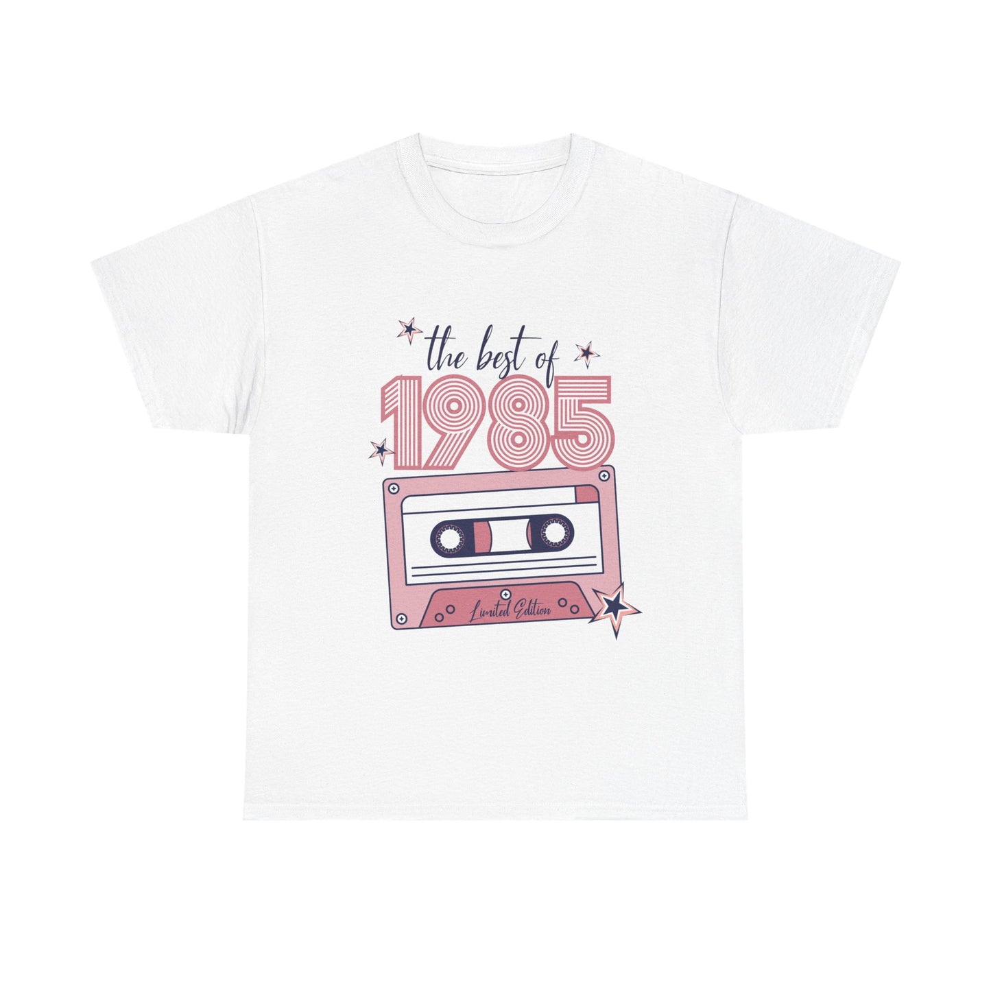 Retro 1985 Music Tee | Vintage Style Unisex Cotton Shirt, Perfect for Nostalgia Lovers, Gift for Music Lovers, 40th Birthday Celebration