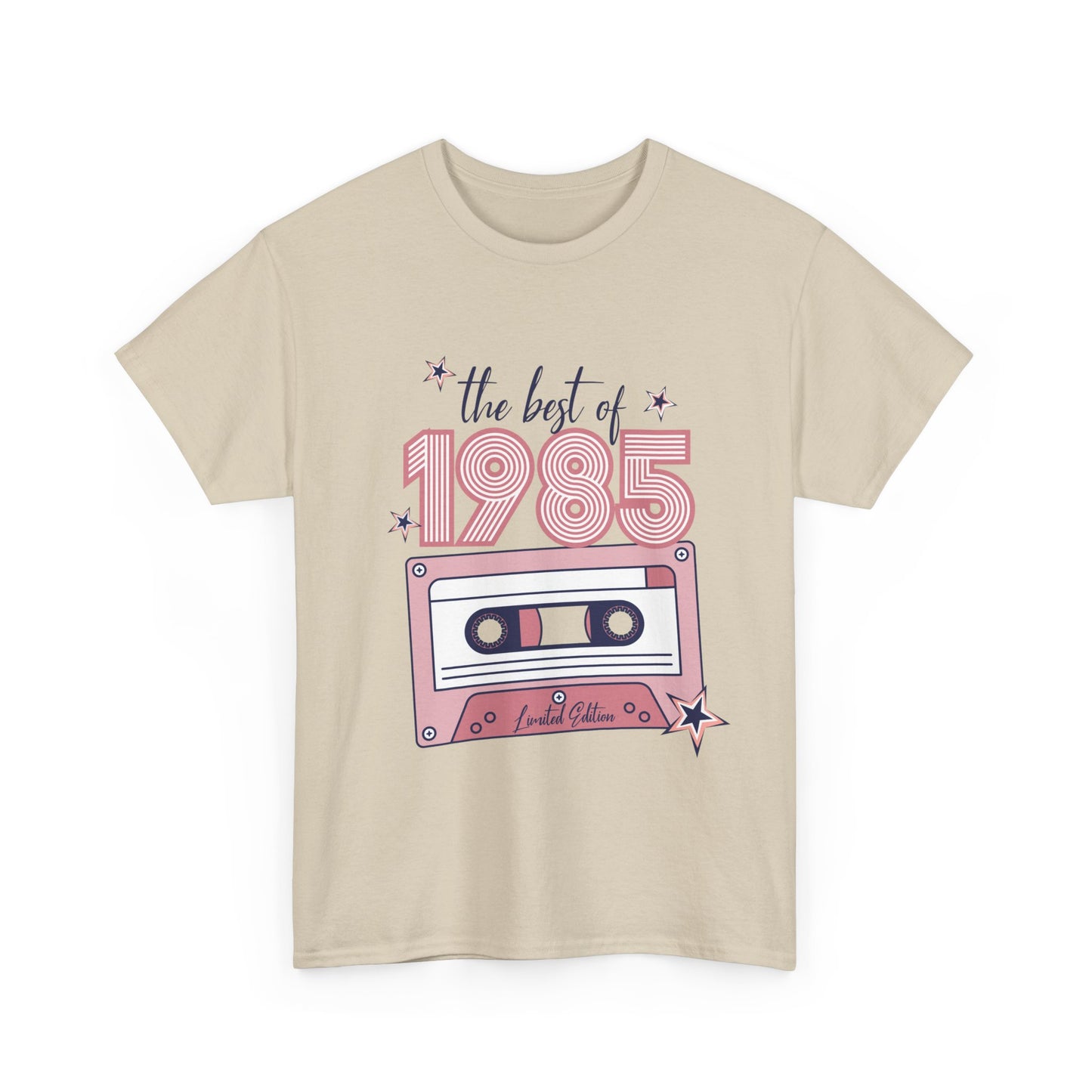 Retro 1985 Music Tee | Vintage Style Unisex Cotton Shirt, Perfect for Nostalgia Lovers, Gift for Music Lovers, 40th Birthday Celebration