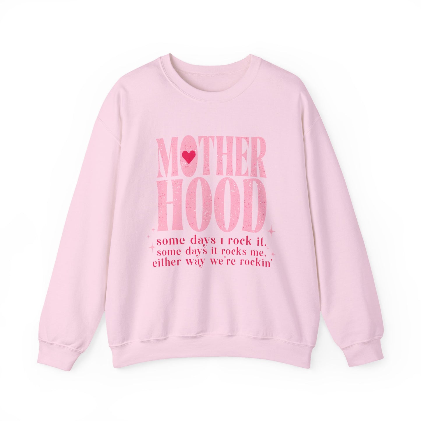 Motherhood Crewneck Sweatshirt | Cozy Women's Gift | Stylish Mom Life Sweatshirt, Gift for New Moms, Mother's Day Apparel, Casual Comfort