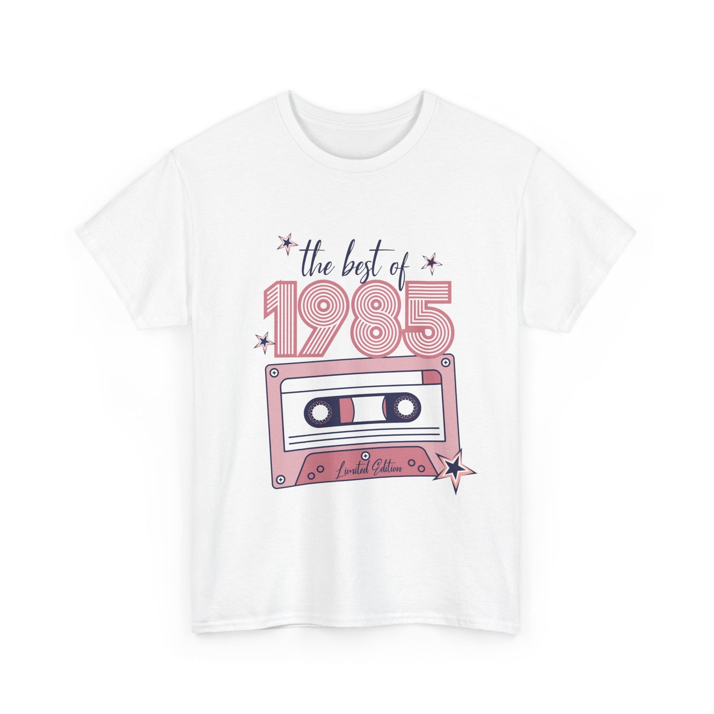 Retro 1985 Music Tee | Vintage Style Unisex Cotton Shirt, Perfect for Nostalgia Lovers, Gift for Music Lovers, 40th Birthday Celebration