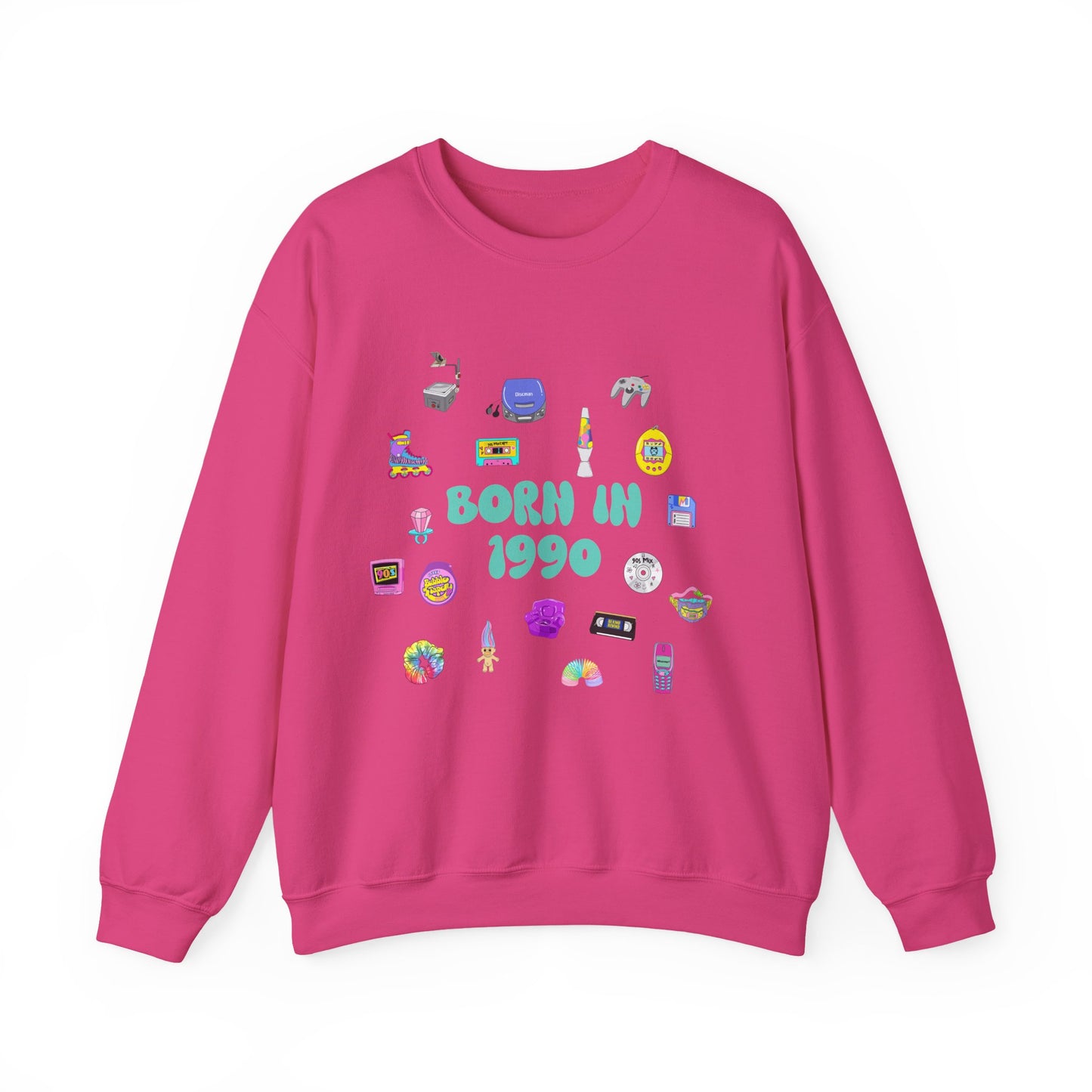 90s Birth Year Sweatshirt (1990–1999) | Retro Aesthetic Unisex Jumper