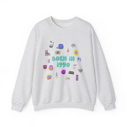 90s Birth Year Sweatshirt (1990–1999) | Retro Aesthetic Unisex Jumper