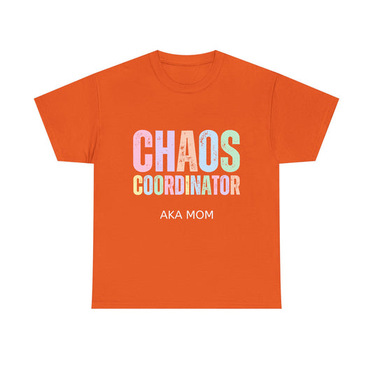 Funny Mom Gift T-Shirt - Chaos Coordinator AKA Mom Shirt, Mothers Day Gift, Birthday Present for Moms