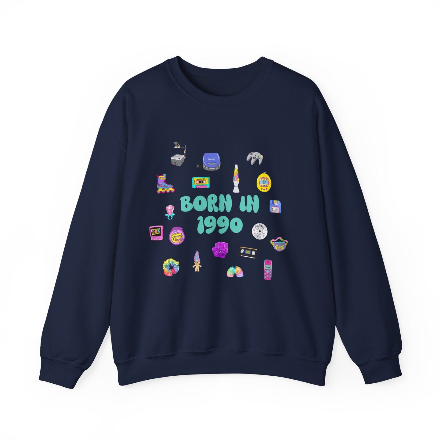 90s Birth Year Sweatshirt (1990–1999) | Retro Aesthetic Unisex Jumper