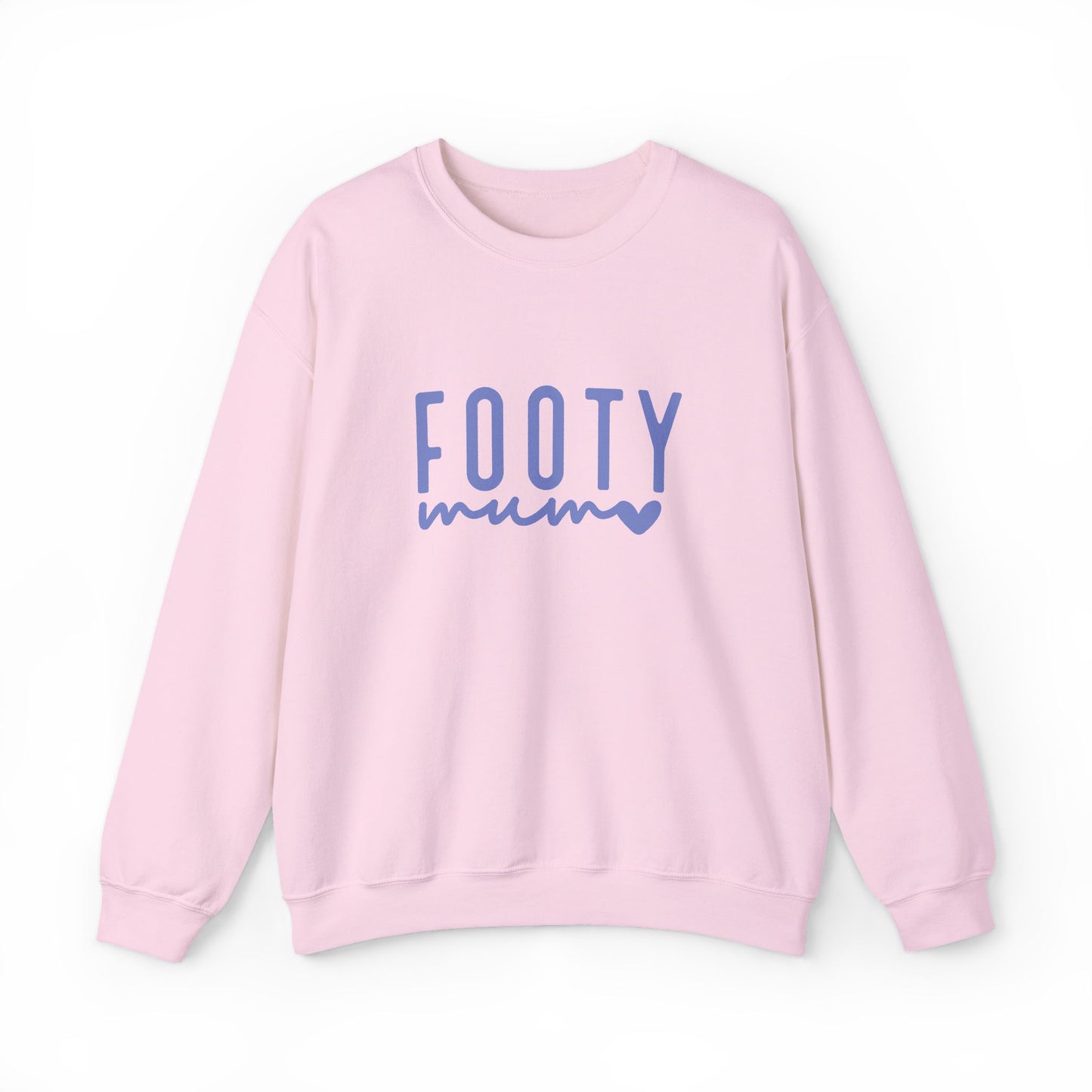 Footy Mum Sweatshirt – Football Mum Jumper, Casual Match Day Top, Gift for Football-Loving Mums