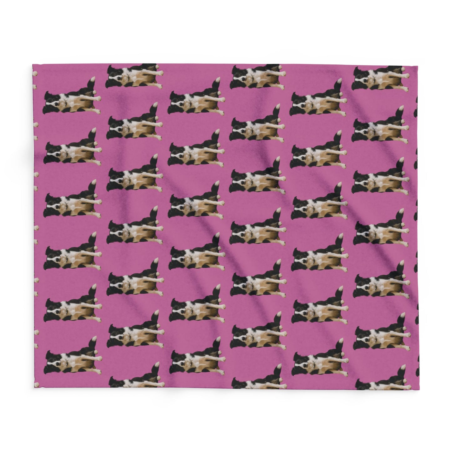 Personalised Pet Photo Blanket – Custom Repeating Pattern Throw with Your Pet’s Picture