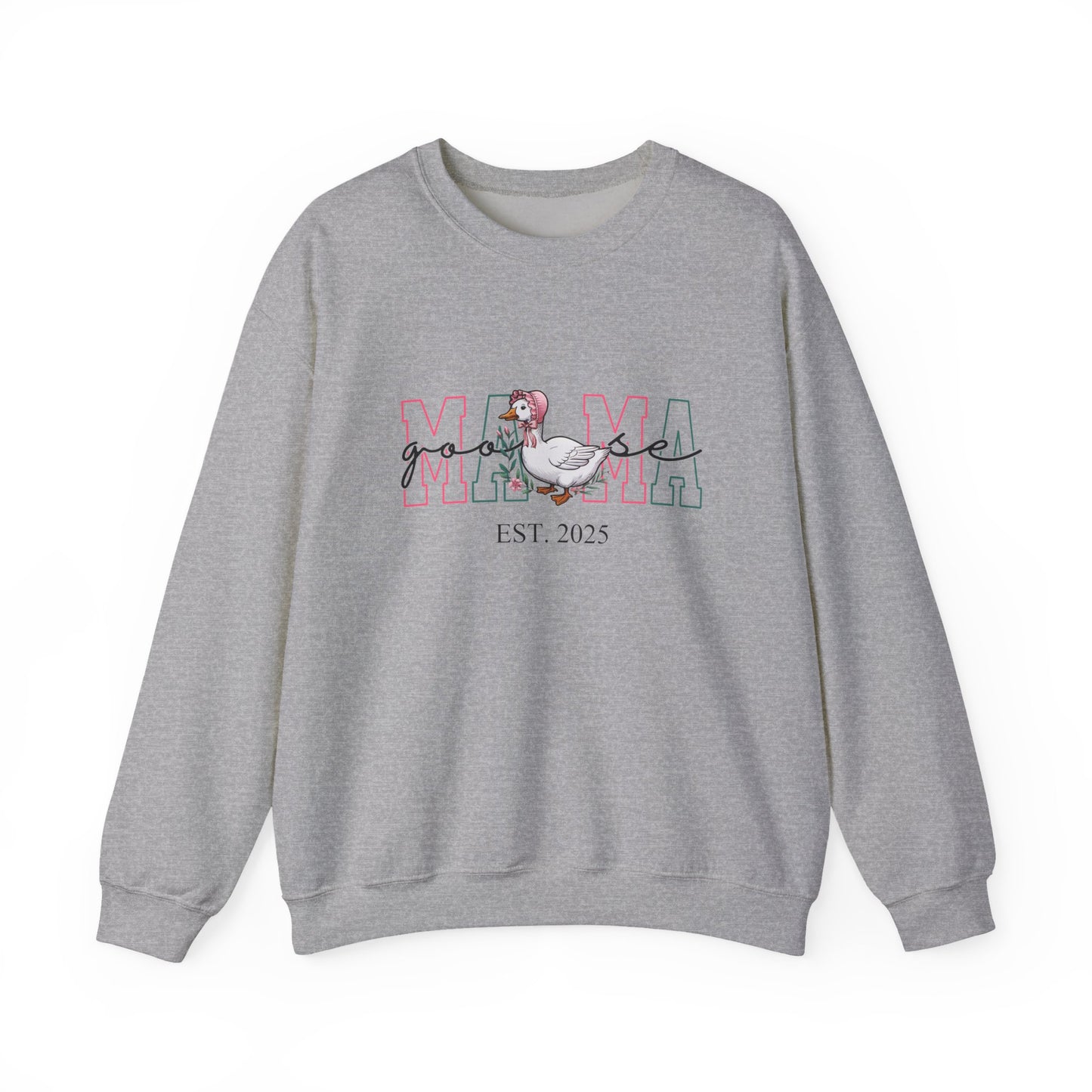 Personalised Mama Goose Printed Sweatshirt – Custom Year Mom/Mum Sweater