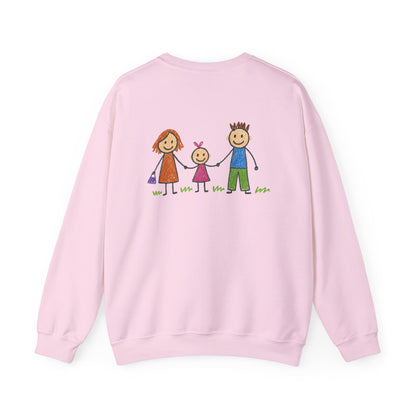 Personalised Kids Drawing Sweatshirt – Custom Child’s Artwork Printed on Back