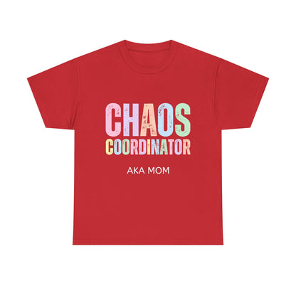 Funny Mom Gift T-Shirt - Chaos Coordinator AKA Mom Shirt, Mothers Day Gift, Birthday Present for Moms