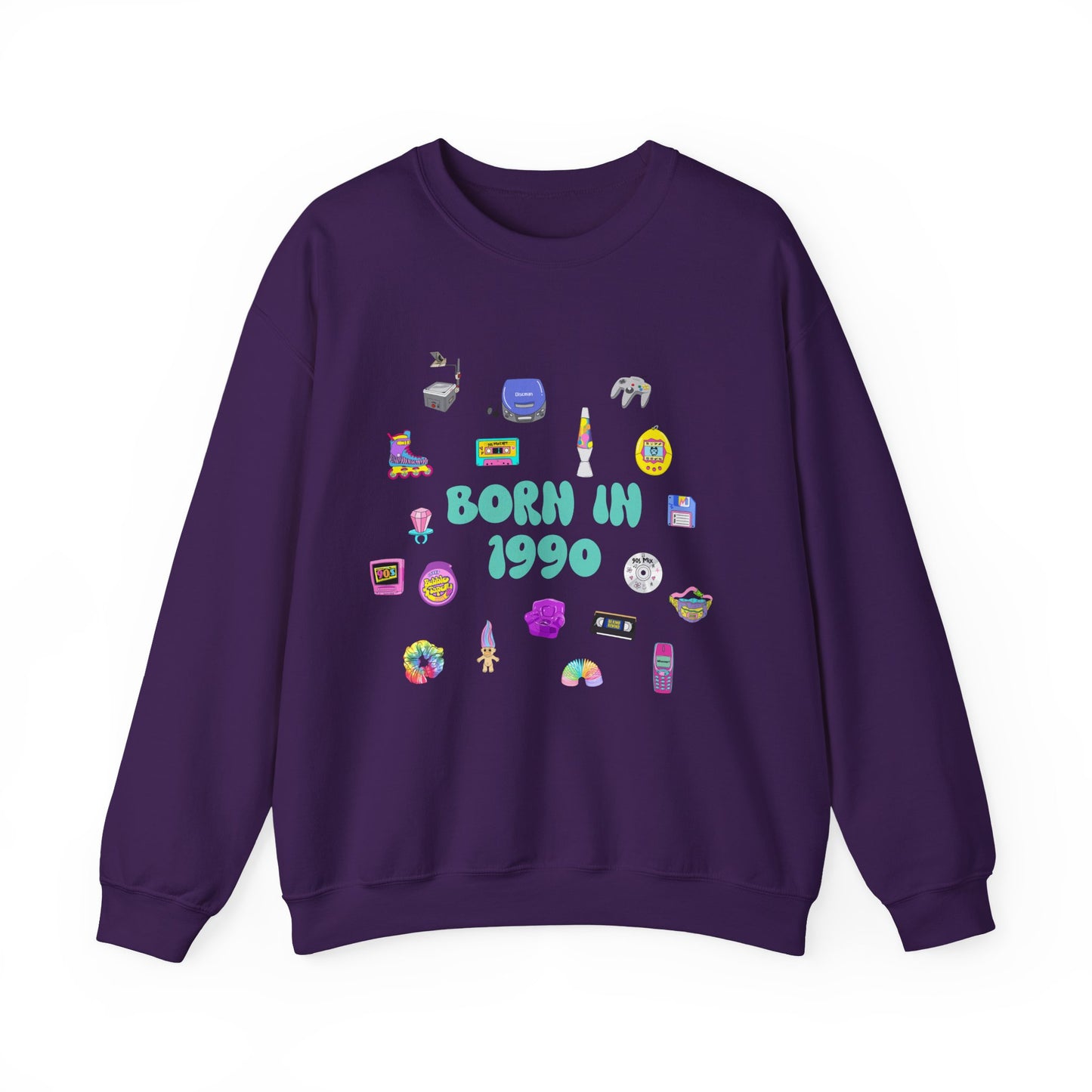 90s Birth Year Sweatshirt (1990–1999) | Retro Aesthetic Unisex Jumper