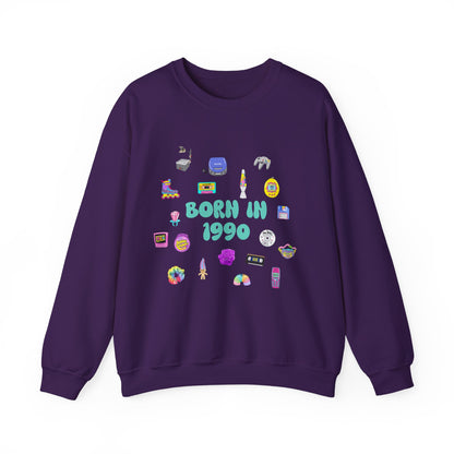 90s Birth Year Sweatshirt (1990–1999) | Retro Aesthetic Unisex Jumper