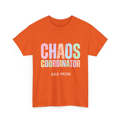 Funny Mom Gift T-Shirt - Chaos Coordinator AKA Mom Shirt, Mothers Day Gift, Birthday Present for Moms