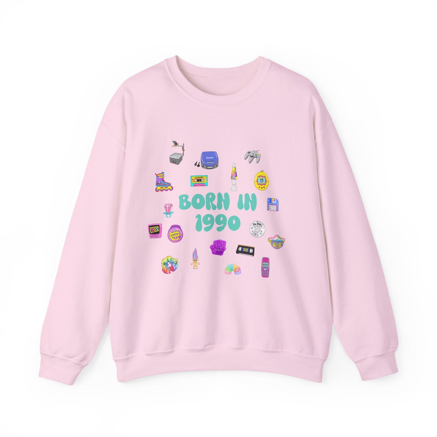 90s Birth Year Sweatshirt (1990–1999) | Retro Aesthetic Unisex Jumper