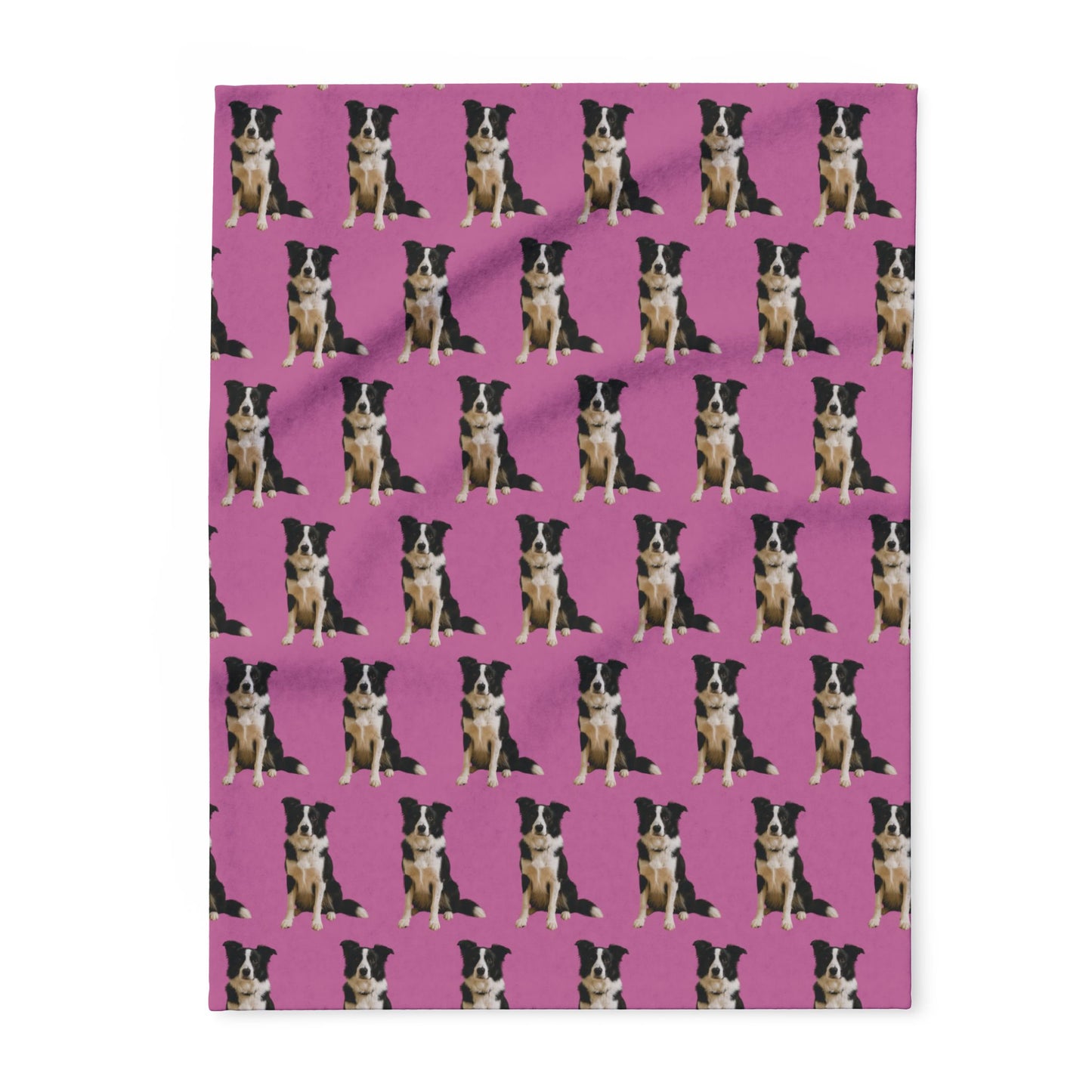 Personalised Pet Photo Blanket – Custom Repeating Pattern Throw with Your Pet’s Picture