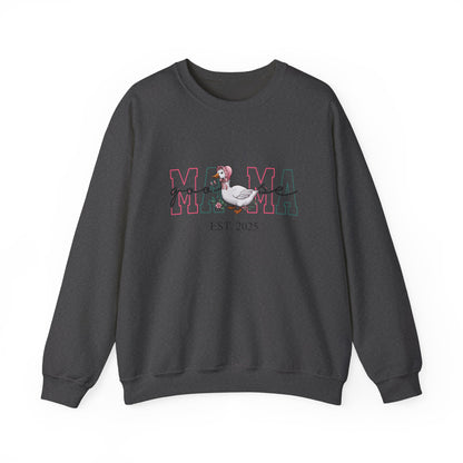 Personalised Mama Goose Printed Sweatshirt – Custom Year Mom/Mum Sweater