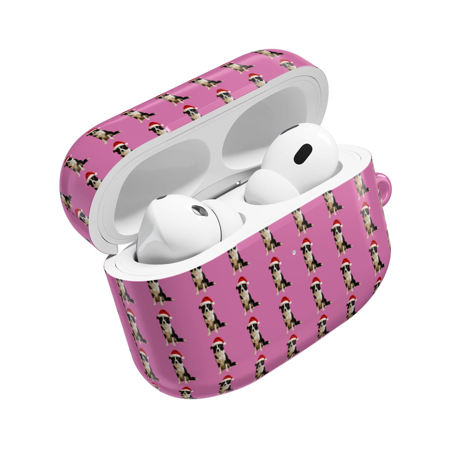 Personalised Pet Photo AirPods Case – Custom Repeating Pattern Cover for Multiple Models & Colours