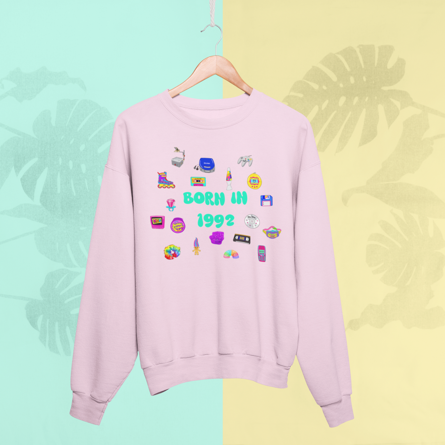 90s Birth Year Sweatshirt (1990–1999) | Retro Aesthetic Unisex Jumper