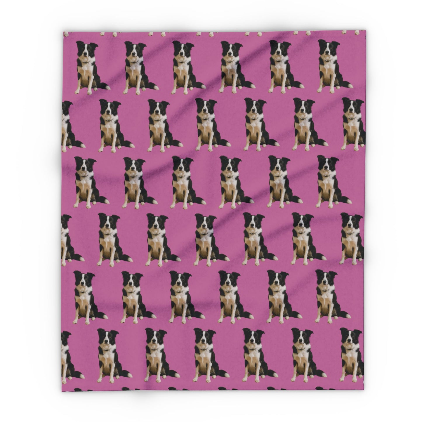 Personalised Pet Photo Blanket – Custom Repeating Pattern Throw with Your Pet’s Picture
