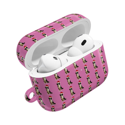 Personalised Pet Photo AirPods Case – Custom Repeating Pattern Cover for Multiple Models & Colours