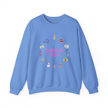 Personalised 90s Birth Year Sweatshirt (1990–1999) | Retro Aesthetic Unisex Jumper