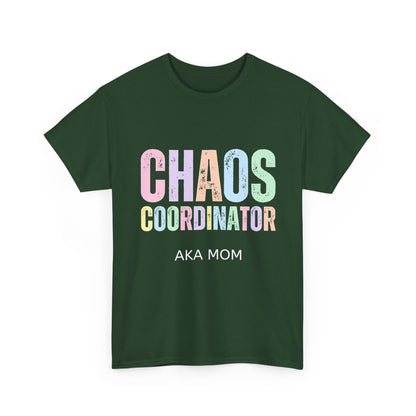 Funny Mom Gift T-Shirt - Chaos Coordinator AKA Mom Shirt, Mothers Day Gift, Birthday Present for Moms