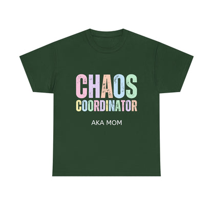 Funny Mom Gift T-Shirt - Chaos Coordinator AKA Mom Shirt, Mothers Day Gift, Birthday Present for Moms
