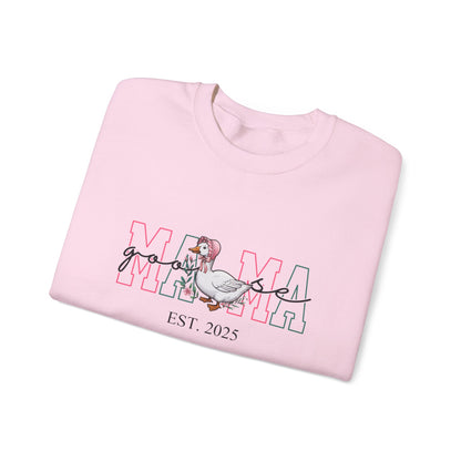 Personalised Mama Goose Printed Sweatshirt – Custom Year Mom/Mum Sweater