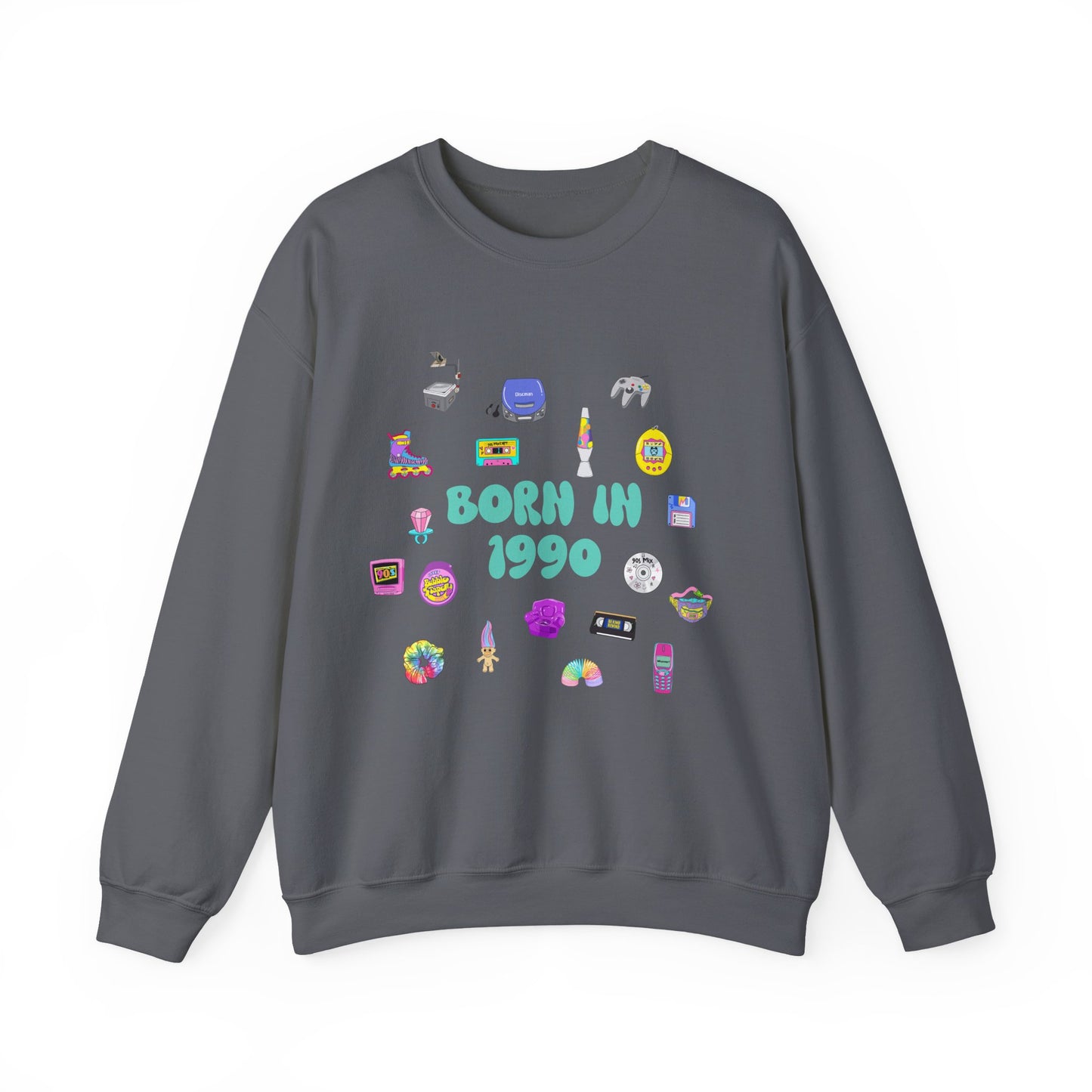 90s Birth Year Sweatshirt (1990–1999) | Retro Aesthetic Unisex Jumper
