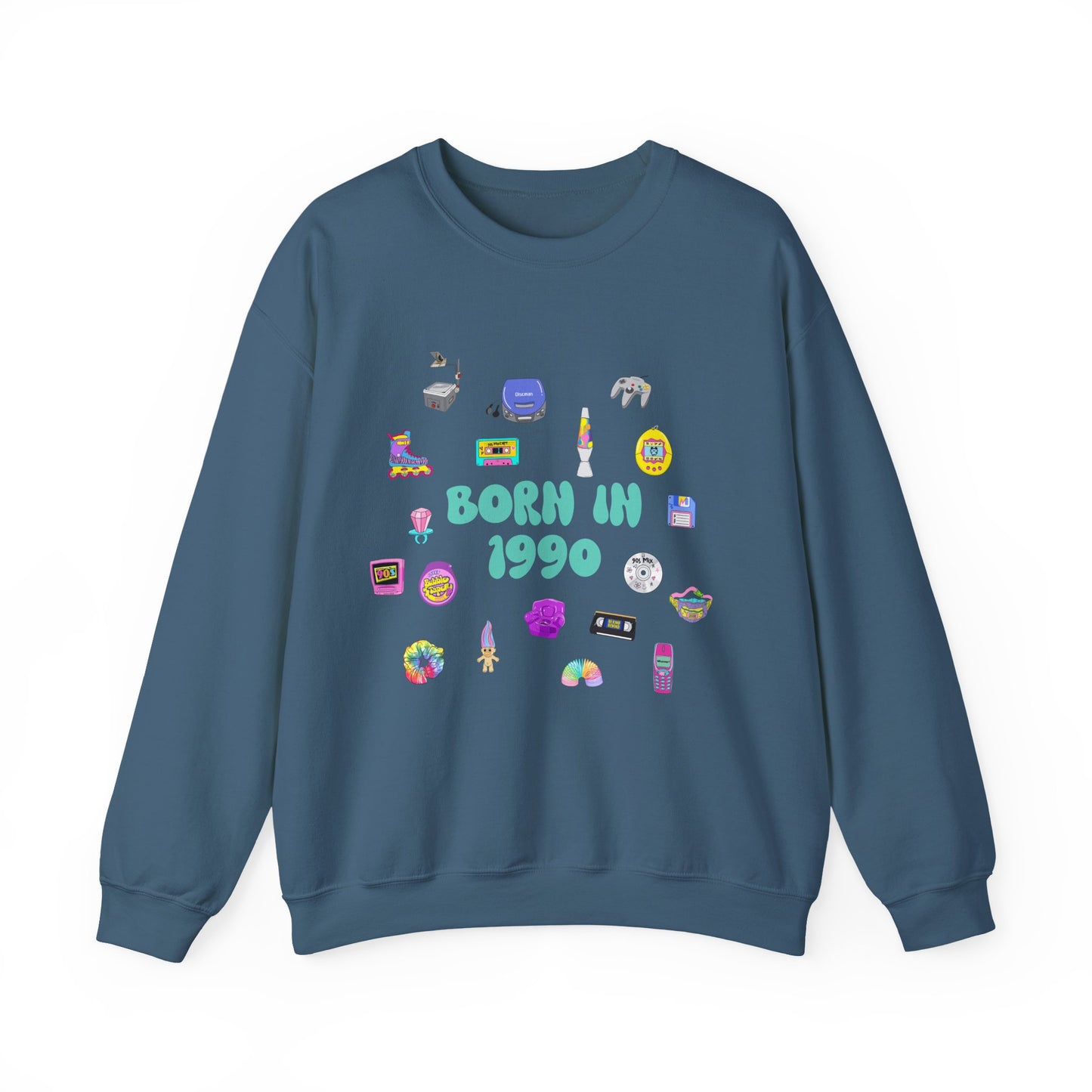 90s Birth Year Sweatshirt (1990–1999) | Retro Aesthetic Unisex Jumper