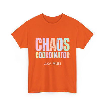 Funny Mum Gift T-Shirt - Chaos Coordinator AKA Mum Shirt, Mothers Day Gift, Birthday Present for Mums