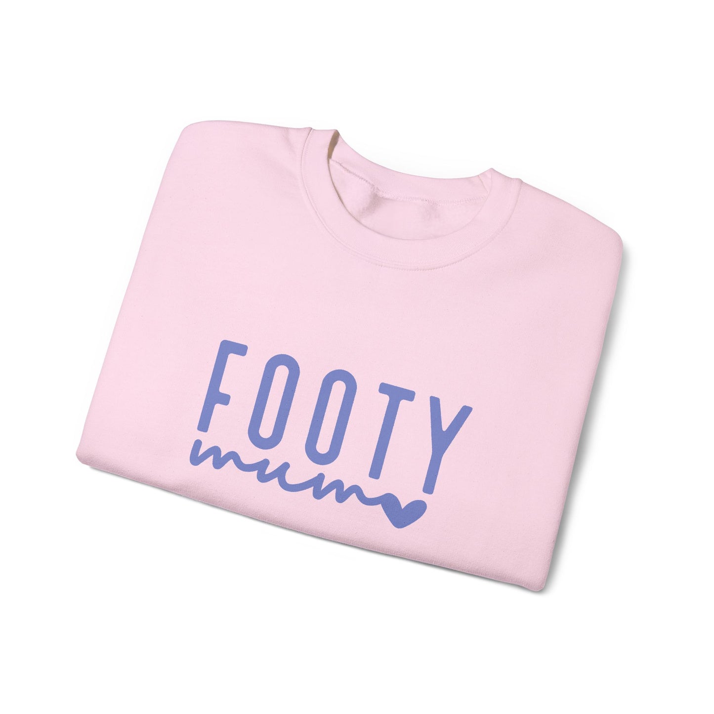 Footy Mum Sweatshirt – Football Mum Jumper, Casual Match Day Top, Gift for Football-Loving Mums
