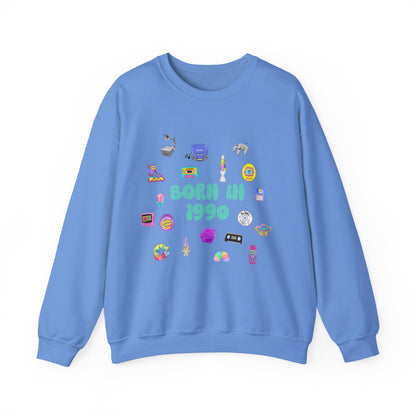90s Birth Year Sweatshirt (1990–1999) | Retro Aesthetic Unisex Jumper